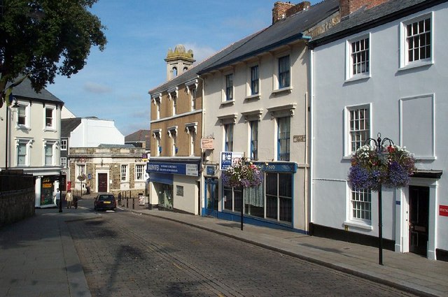Fore Street, Bodmin from Turf Street