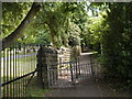 Footpath by Horbury Cemetery