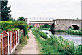 Oldham branch railway bridge, Rochdale Canal.