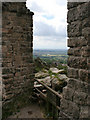 View from Mow Cop Castle