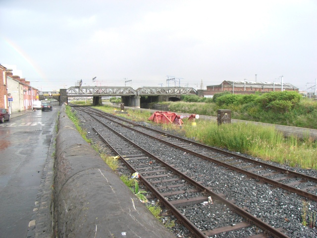North end of Spencer Dock on the Royal Canal