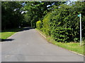 Footpath up to Chalfont Lodge