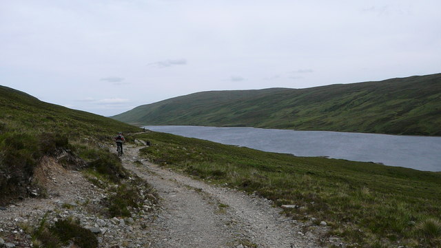 Path above Loch an Daimh