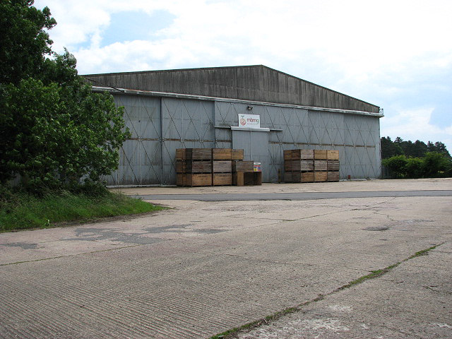 Former airfield hangar