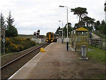 NC8631 : Kinbrace Station by Richard Webb