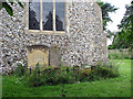 All Saints Church - graves by east wall