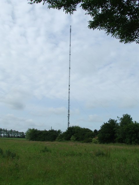 Mendlesham transmitter mast © Keith Evans :: Geograph Britain and Ireland