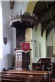 All Saints, Tibenham, Norfolk - Pulpit