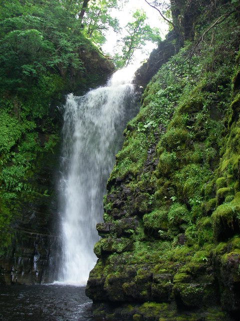 Another view of Sgwd Einion Gam © Alan Bowring cc-by-sa/2.0 :: Geograph ...