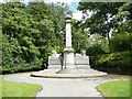 The war memorial, in the park, Marsden