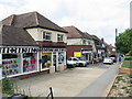 Parade of shops on the old A260 Canterbury Road