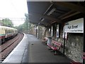 Westbound platform at High Street station