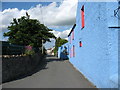 Lane off the High Street by the side of the Post Office