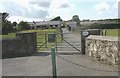 Cottages and horse at Pen Parc, Malltraeth