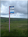 SE0031 : Bus stop on Keighley Road, Crimsworth by michael ely