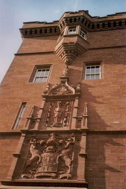 Detail of Beaufort Castle