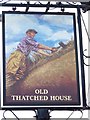 Sign for the Old Thatched House
