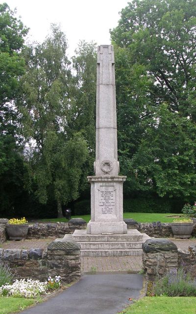 War Memorial - Haw Hill Park, Castleford... © Betty Longbottom ...