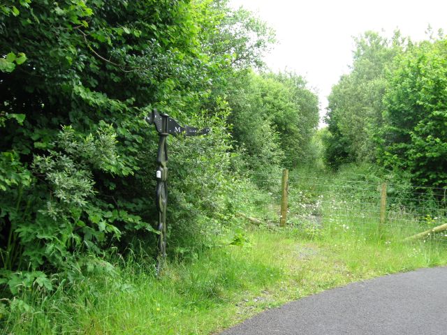 Millennium Milepost on route 47