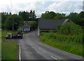 Junction and bridge in Maesybont