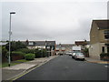 Looking back westwards along Tamworth Road