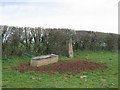 Triangulation pillar and trough, St White