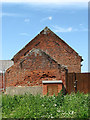 Old red-brick barns