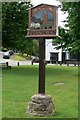 Thrussington village sign