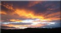 Winter Sunset from Hillockhead Fortrie