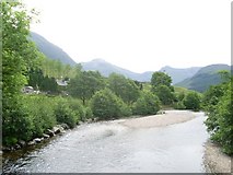 NN1273 : River Nevis and Achintee House by Stephen Sweeney