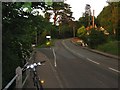 TL3911 : The cyclist knows which road they'd rather take! by Colin Bell