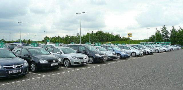Car hire return, Stansted Airport © Jonathan Billinger cc-by-sa/2.0 ::  Geograph Britain and Ireland