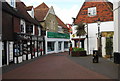 Alleyway of shops off London Rd, Sevenoaks