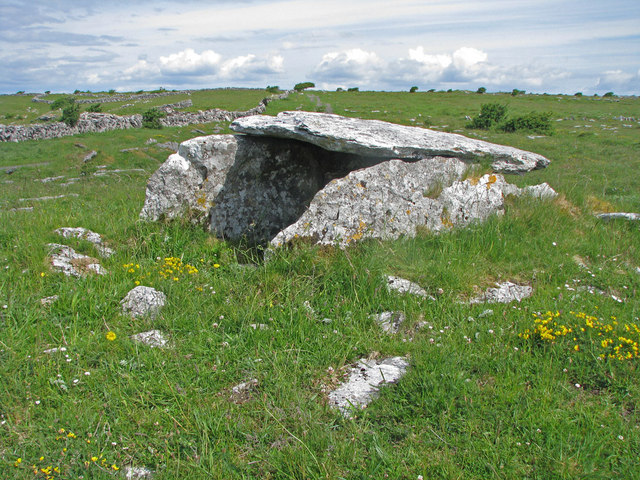 Ballymihil Wedge Tomb in the Burren