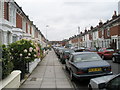 Looking back down Chasewater Avenue towards Tangier Road