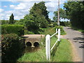 Lane past Bridge Farm, near Dallinghoo