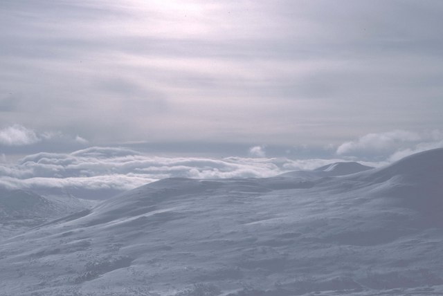 From Geal Charn looking south