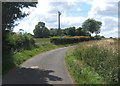 Lane towards Dallinghoo Hall from Bridge Farm