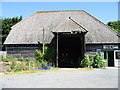 Barn and farm shop at Parsonage Farm