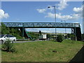 Footbridge over the A505