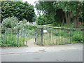 Entrance to open space on Lincoln Street, Old Basford