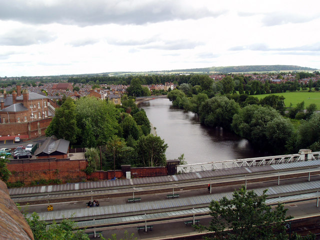 Railway bridge over the River Severn,... © Dr Neil Clifton :: Geograph ...