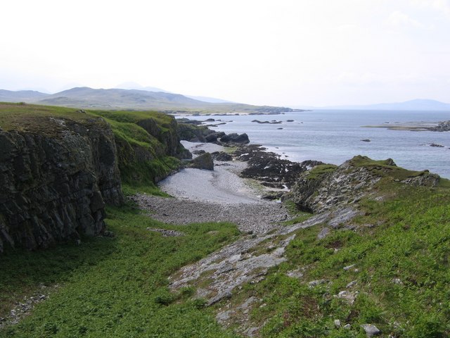 Jura coastline north of Shian Bay