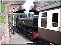 ST1628 : A departure from Bishops Lydeard station by Raymond Knapman