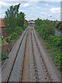 Looking towards Beverley Station