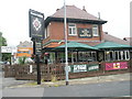 Side view of The Star and Garter as seen from Burrfields Road