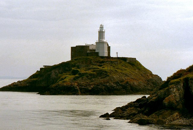 Mumbles Lighthouse.