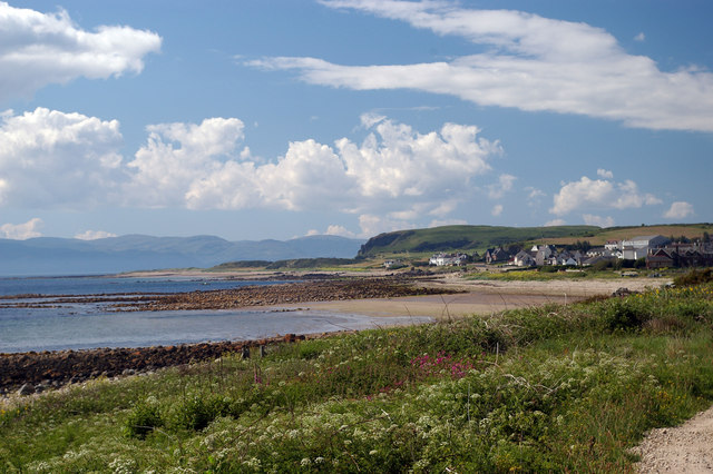 Blackwaterfoot from Kilpatrick © Hamish Kirkpatrick :: Geograph Britain ...