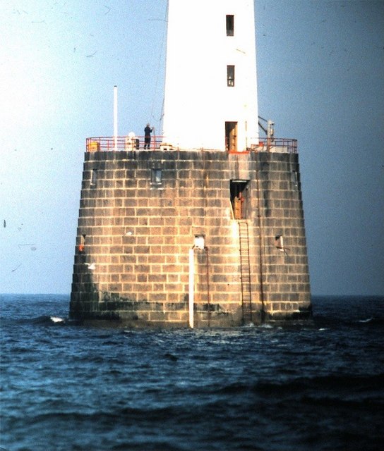Rattray Head Lighthouse (1981) © Stanley Howe :: Geograph Britain and ...