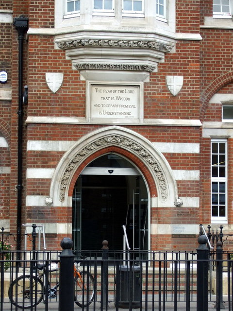 George Green's  School: doorway